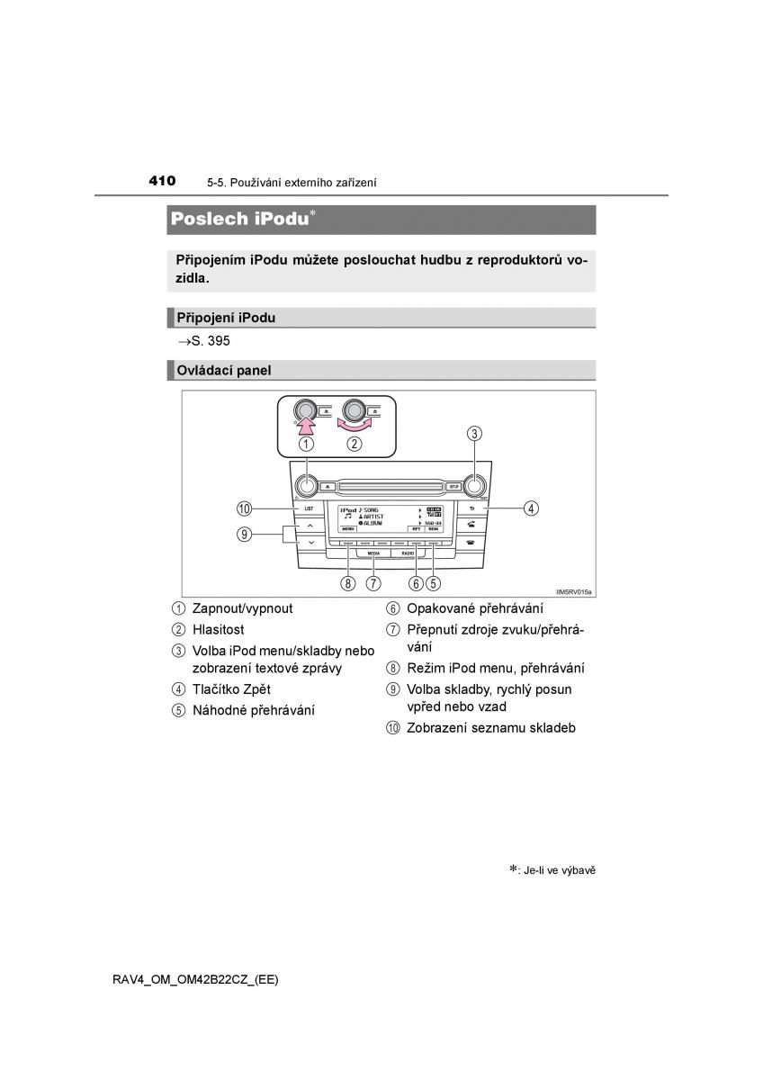 Toyota RAV4 IV 4 navod k obsludze / page 410