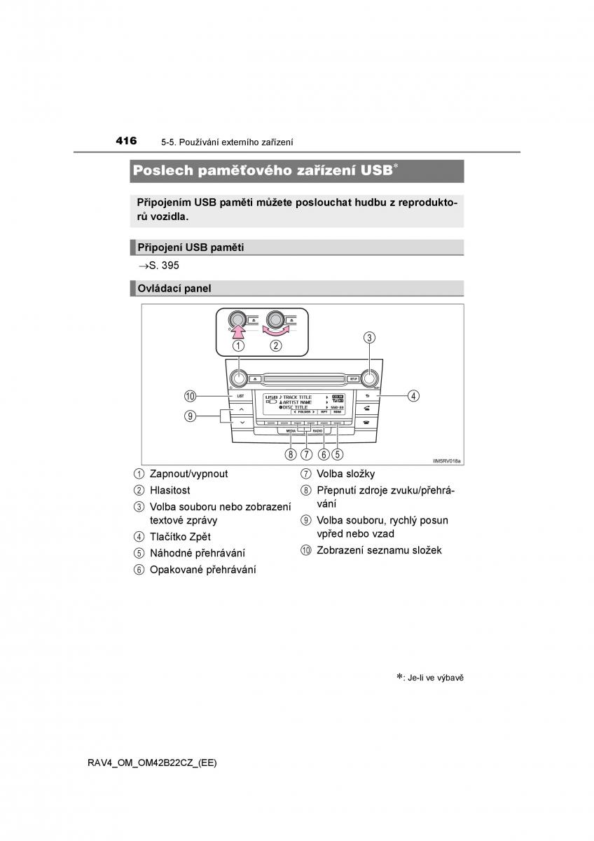 Toyota RAV4 IV 4 navod k obsludze / page 416