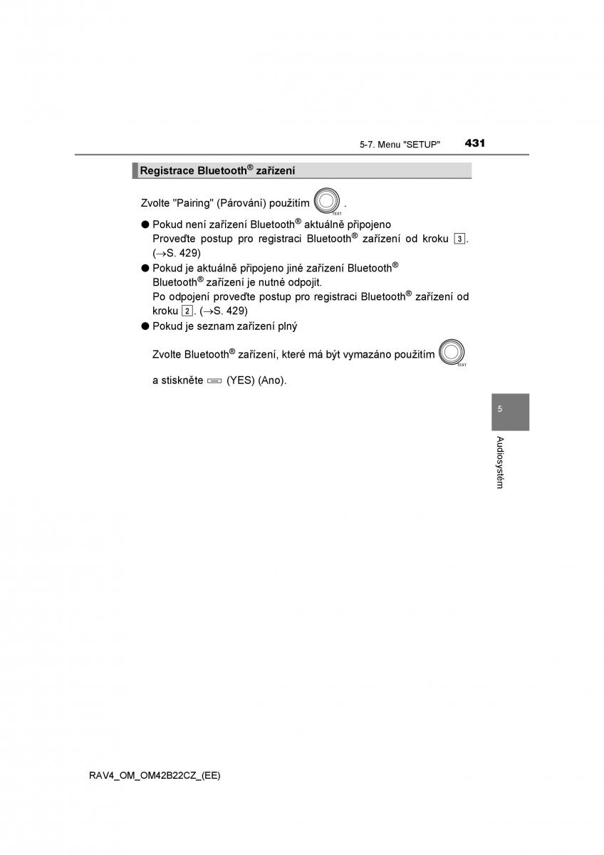 Toyota RAV4 IV 4 navod k obsludze / page 431