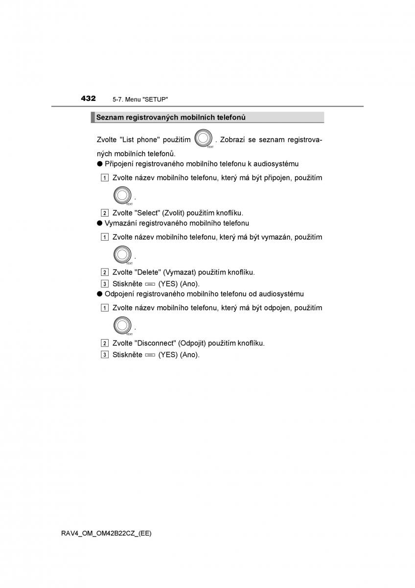 Toyota RAV4 IV 4 navod k obsludze / page 432