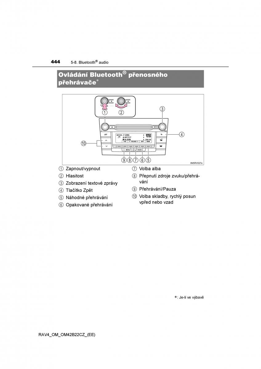 Toyota RAV4 IV 4 navod k obsludze / page 444