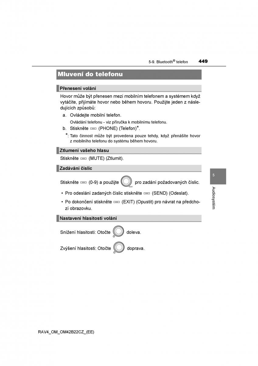 Toyota RAV4 IV 4 navod k obsludze / page 449