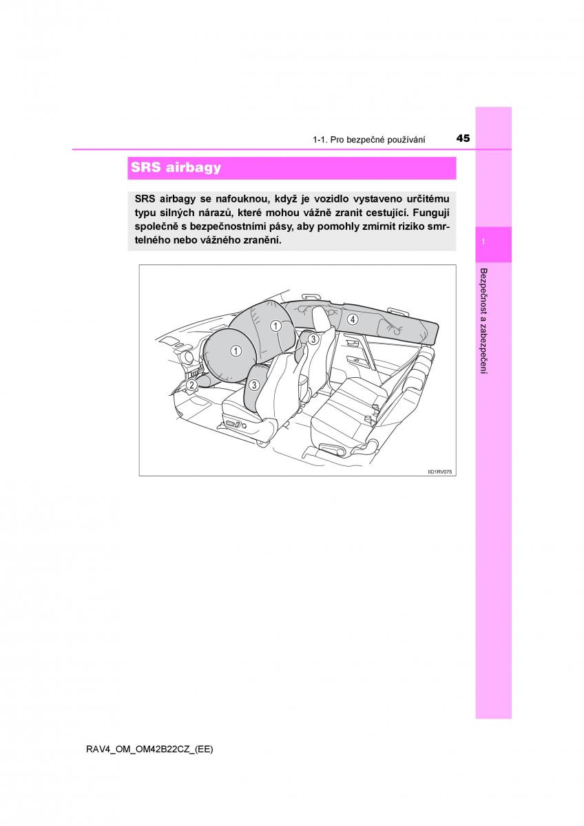 Toyota RAV4 IV 4 navod k obsludze / page 45