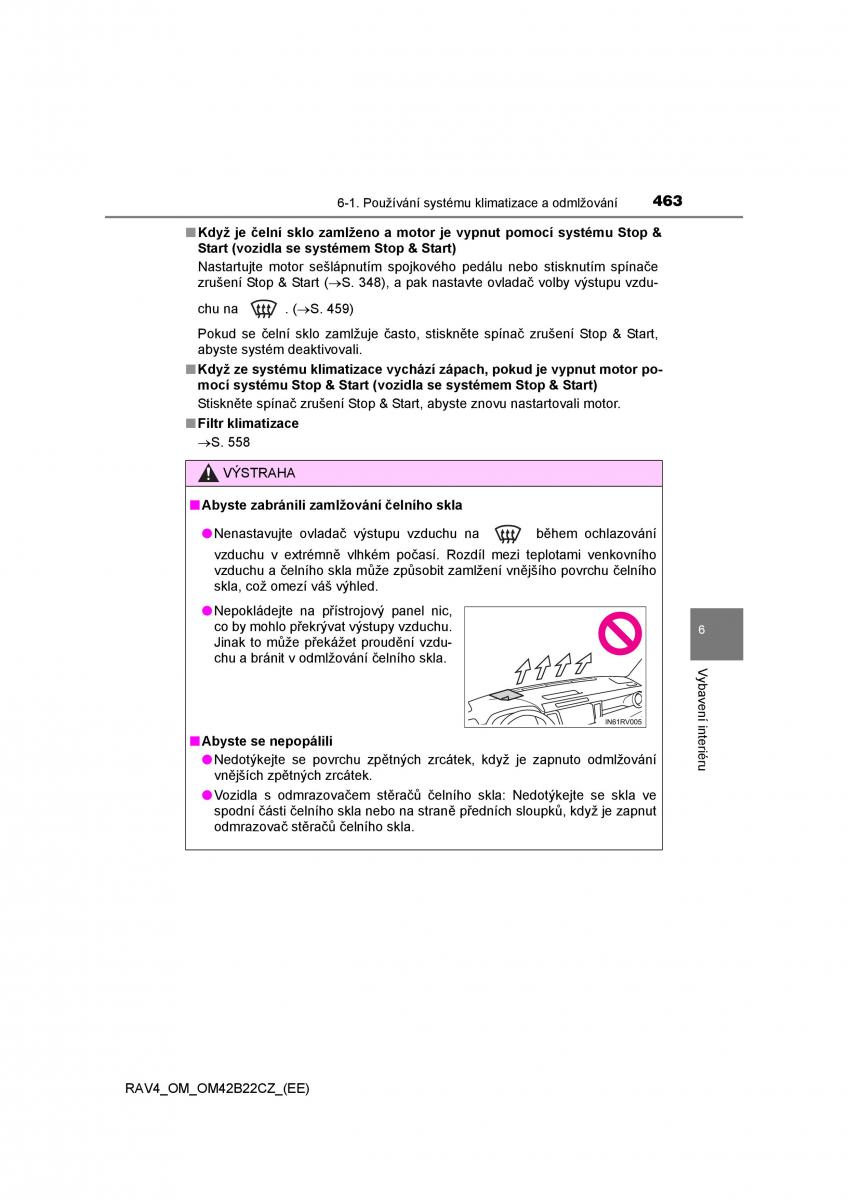 Toyota RAV4 IV 4 navod k obsludze / page 463