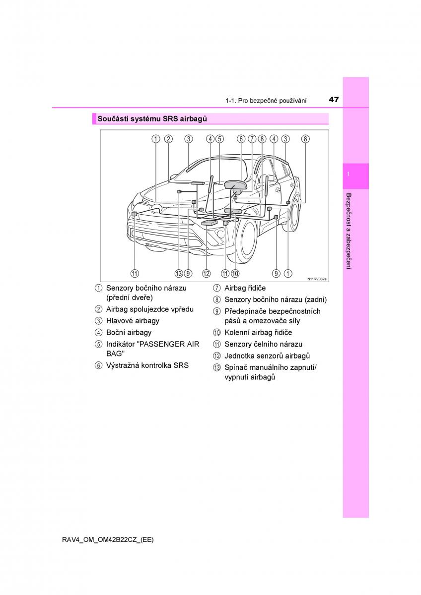 Toyota RAV4 IV 4 navod k obsludze / page 47