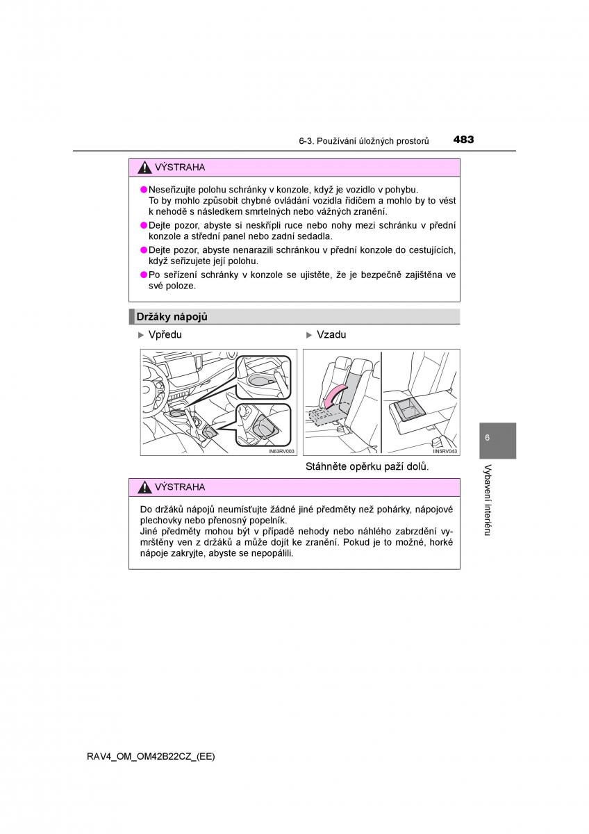 Toyota RAV4 IV 4 navod k obsludze / page 483