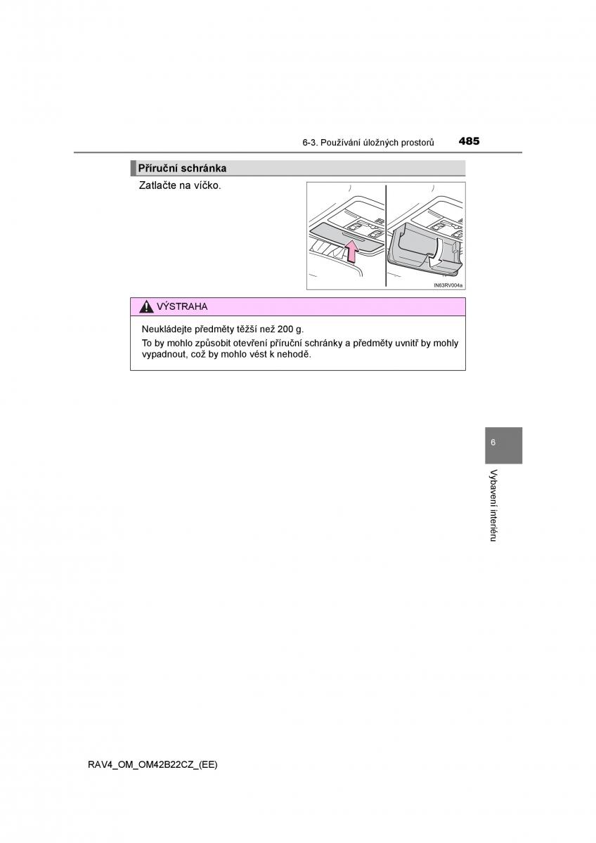 Toyota RAV4 IV 4 navod k obsludze / page 485