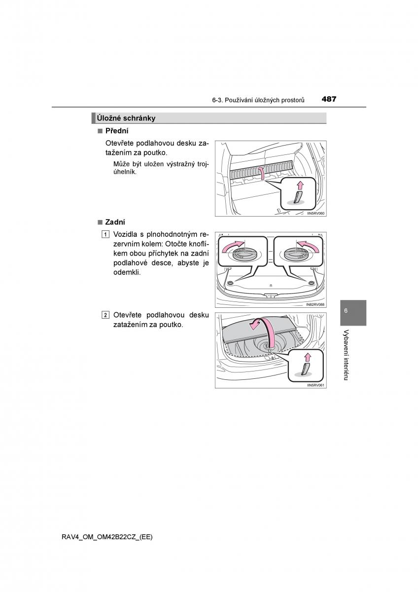 Toyota RAV4 IV 4 navod k obsludze / page 487