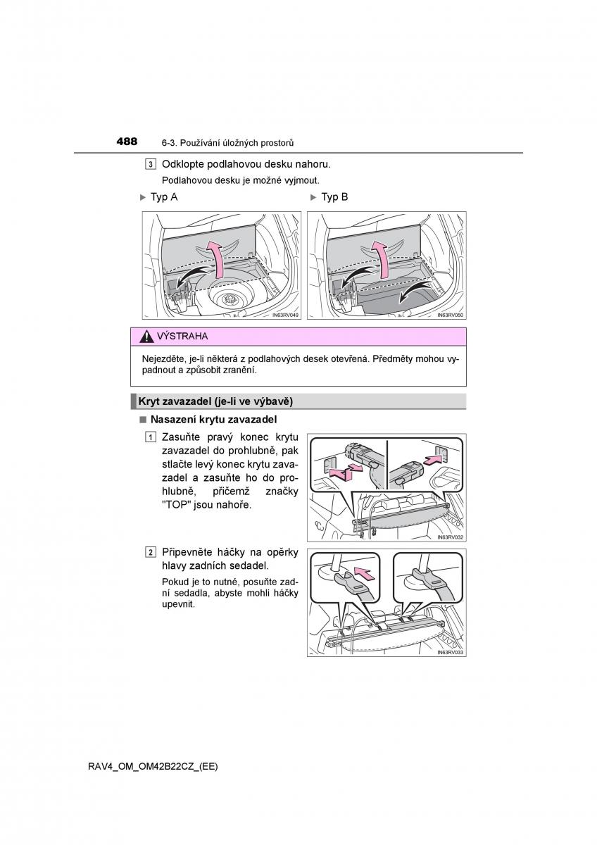 Toyota RAV4 IV 4 navod k obsludze / page 488