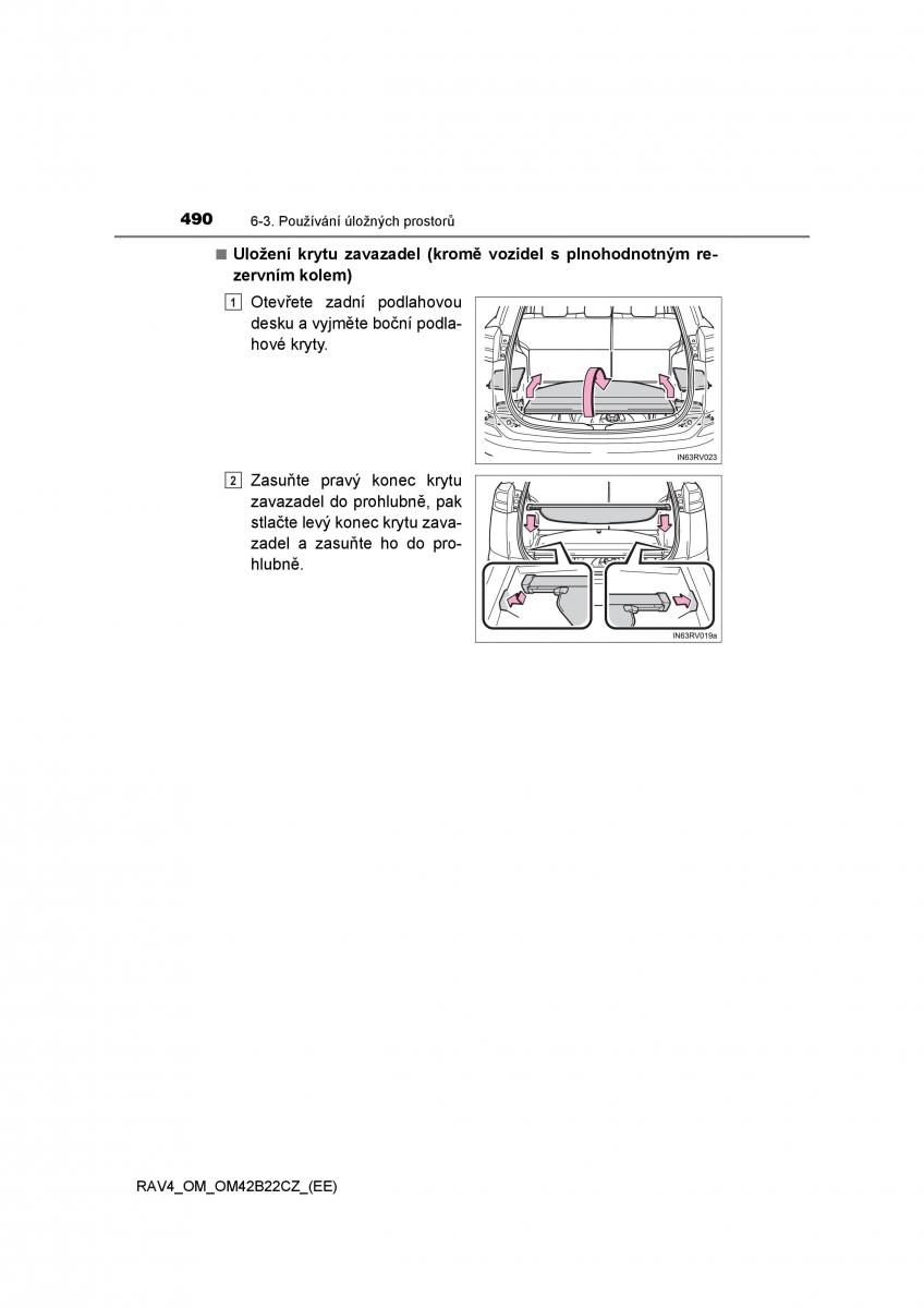 Toyota RAV4 IV 4 navod k obsludze / page 490