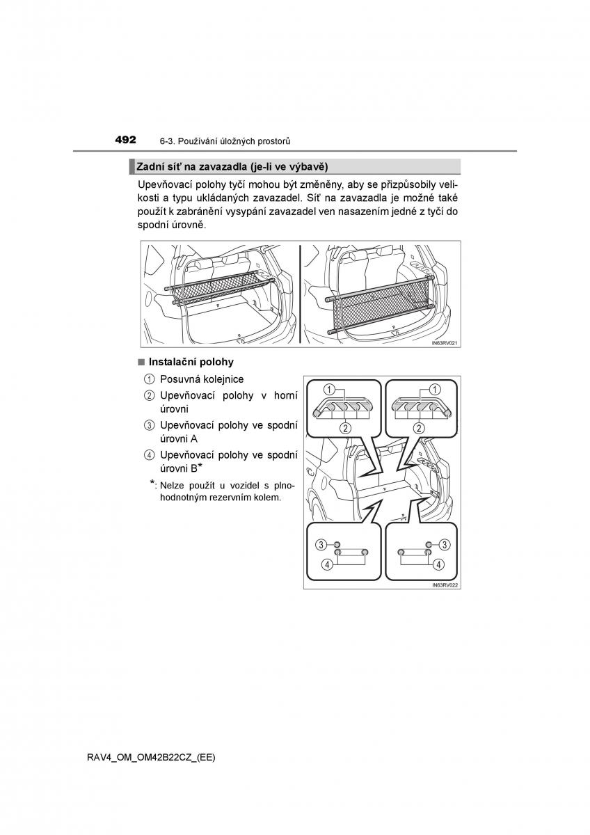 Toyota RAV4 IV 4 navod k obsludze / page 492