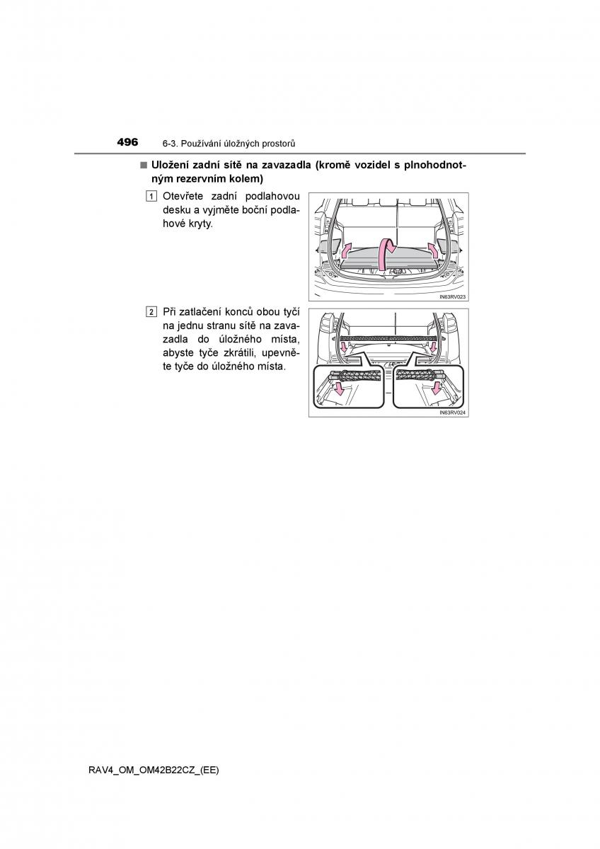 Toyota RAV4 IV 4 navod k obsludze / page 496