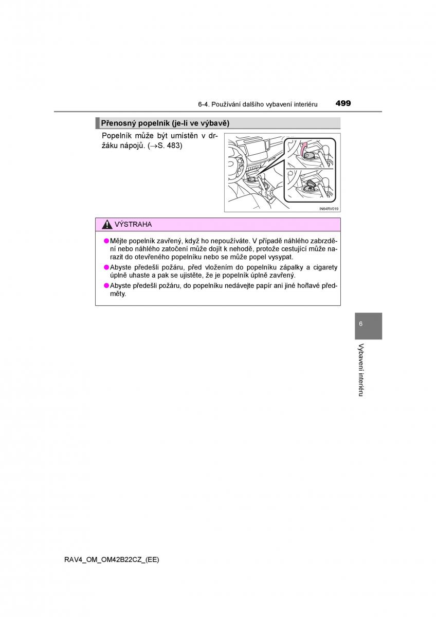 Toyota RAV4 IV 4 navod k obsludze / page 499