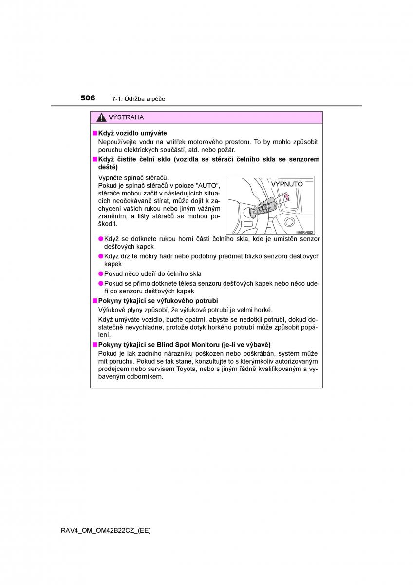 Toyota RAV4 IV 4 navod k obsludze / page 506