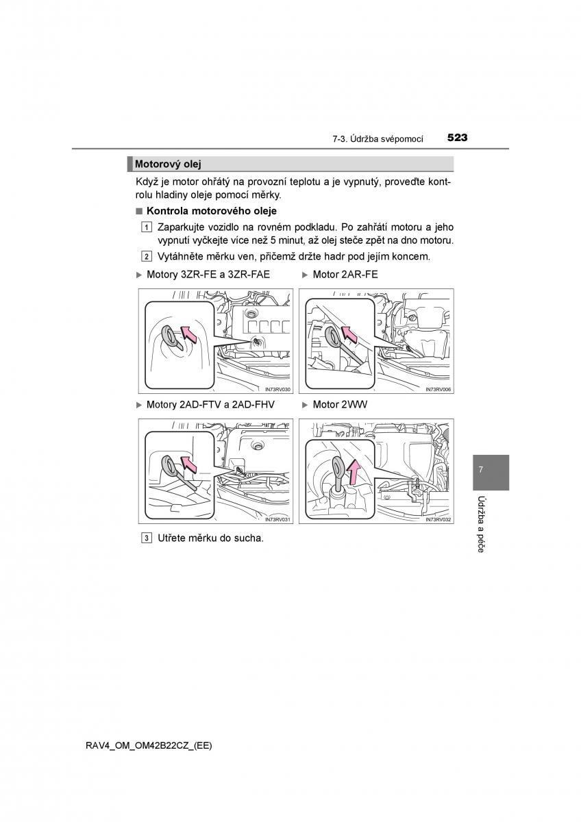 Toyota RAV4 IV 4 navod k obsludze / page 523