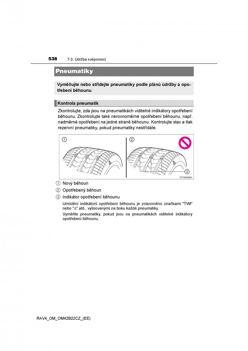 Toyota RAV4 IV 4 navod k obsludze / page 538