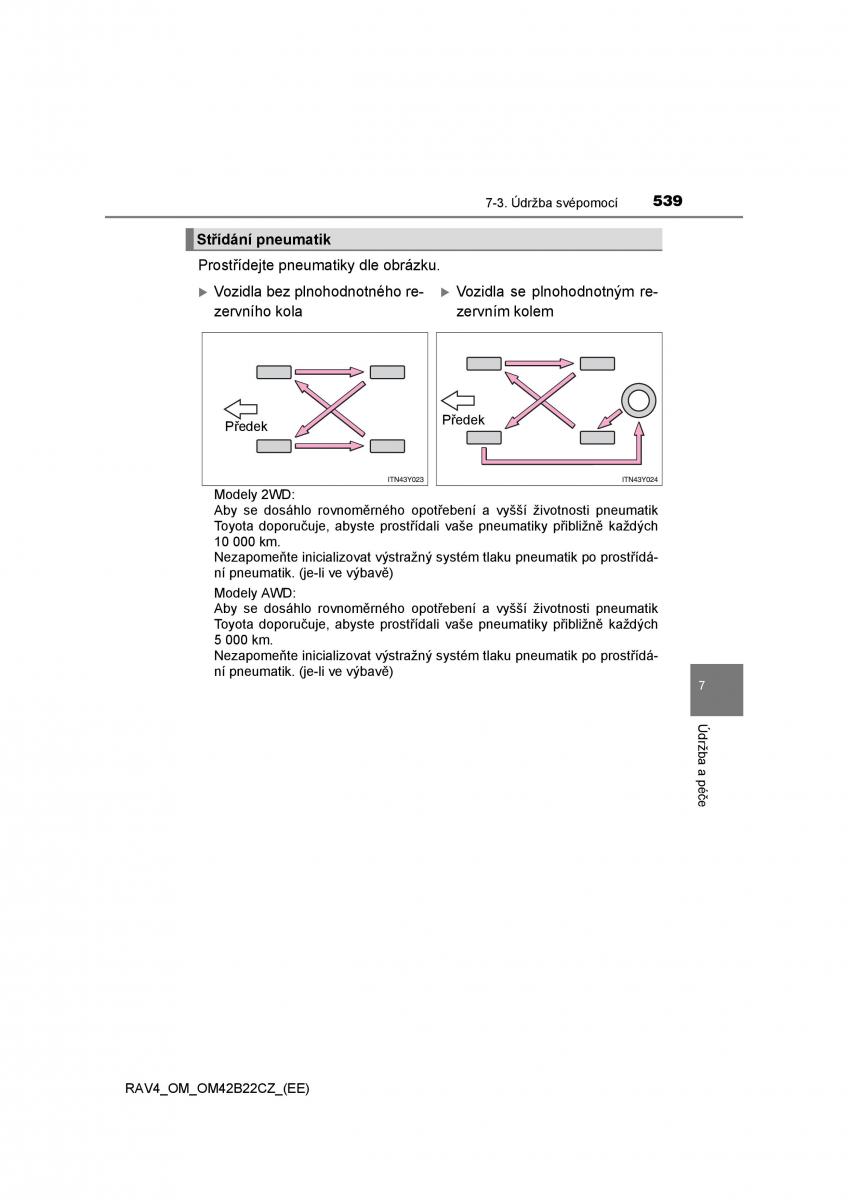 Toyota RAV4 IV 4 navod k obsludze / page 539