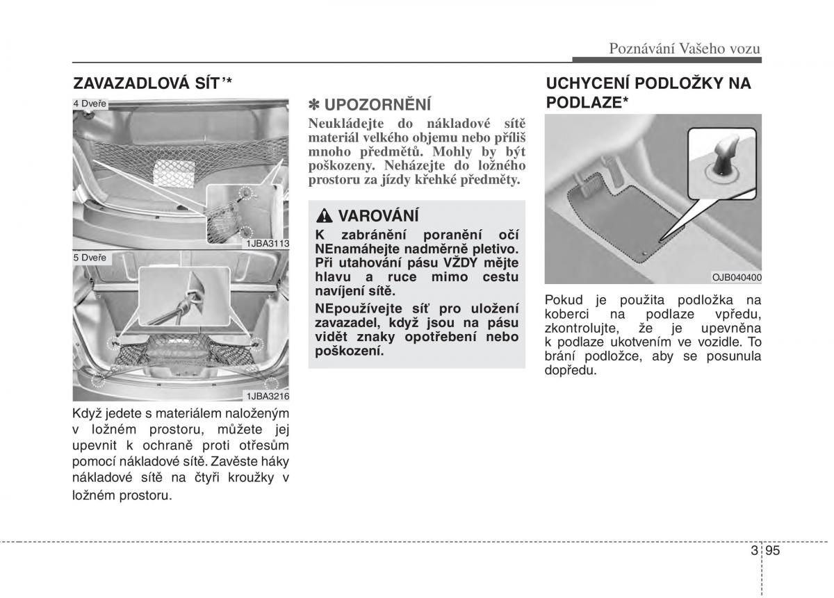 KIA Rio Pride DE navod k obsludze / page 105