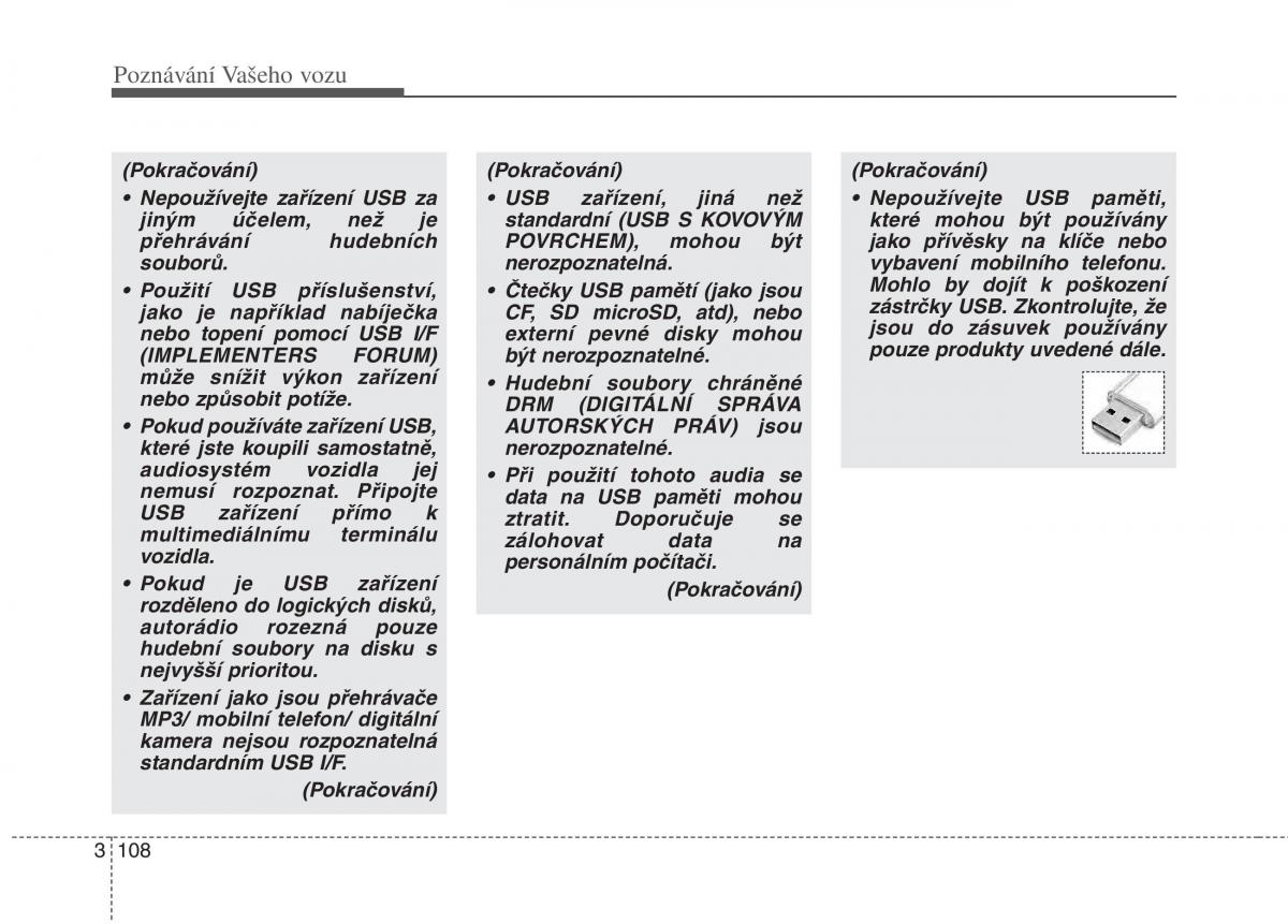 KIA Rio Pride DE navod k obsludze / page 118