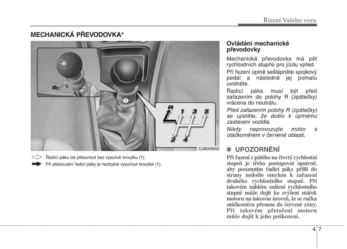 KIA Rio Pride DE navod k obsludze / page 132