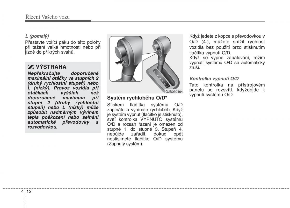 KIA Rio Pride DE navod k obsludze / page 137