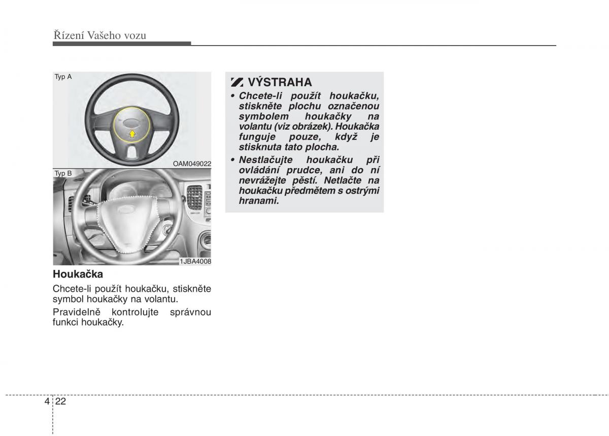 KIA Rio Pride DE navod k obsludze / page 147