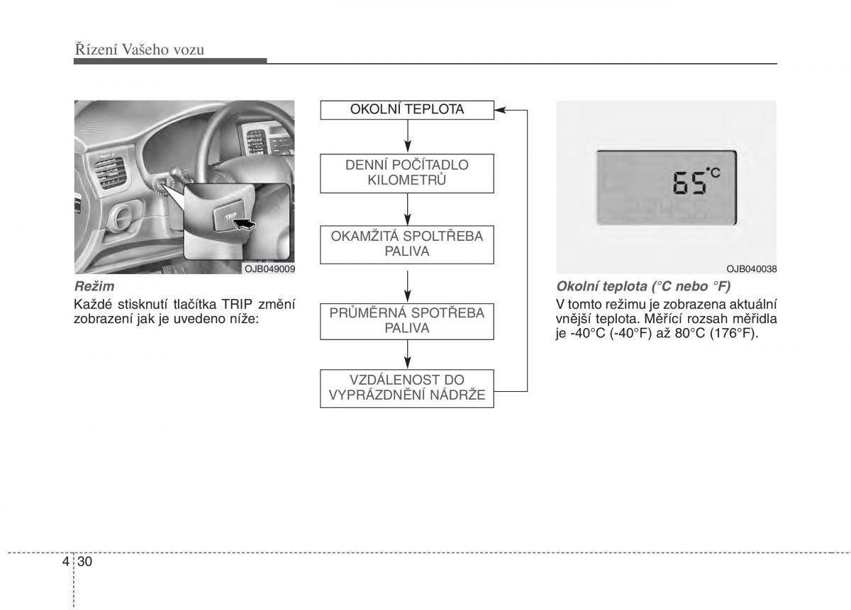 KIA Rio Pride DE navod k obsludze / page 155