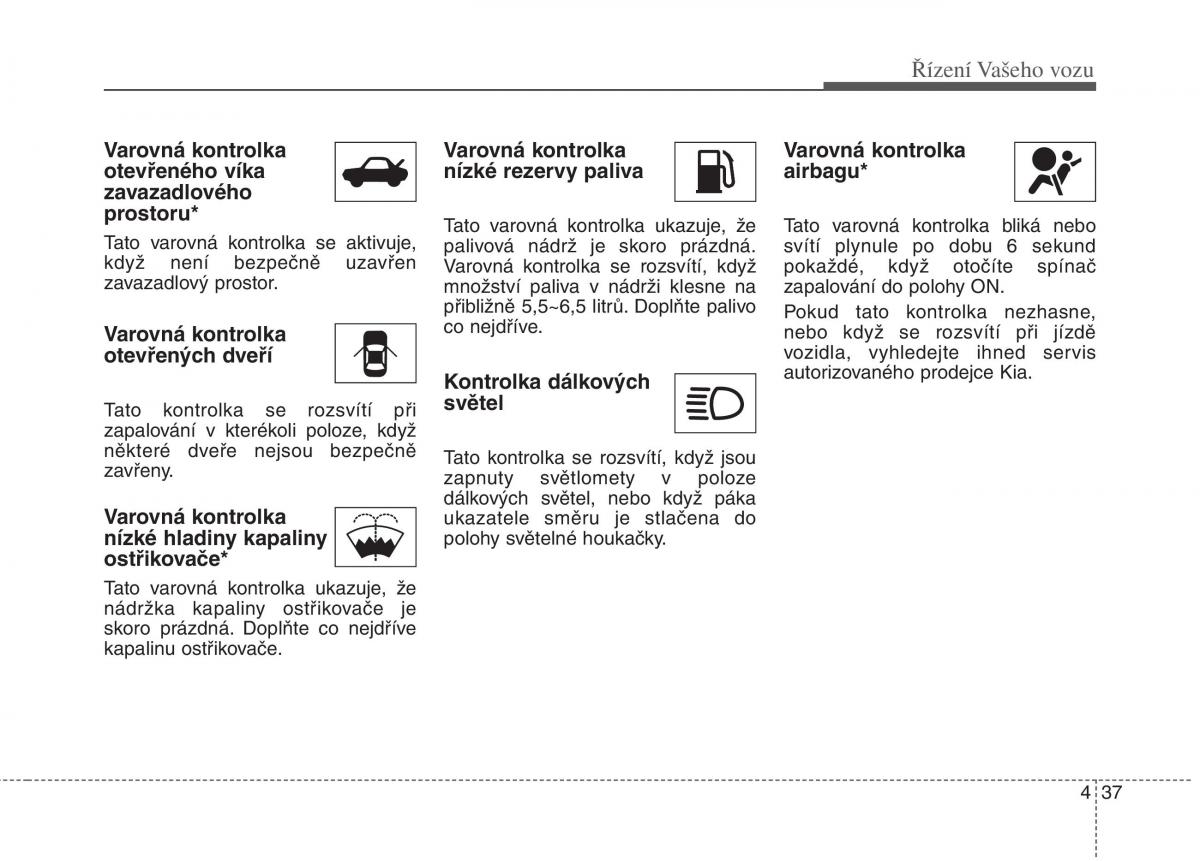 KIA Rio Pride DE navod k obsludze / page 162