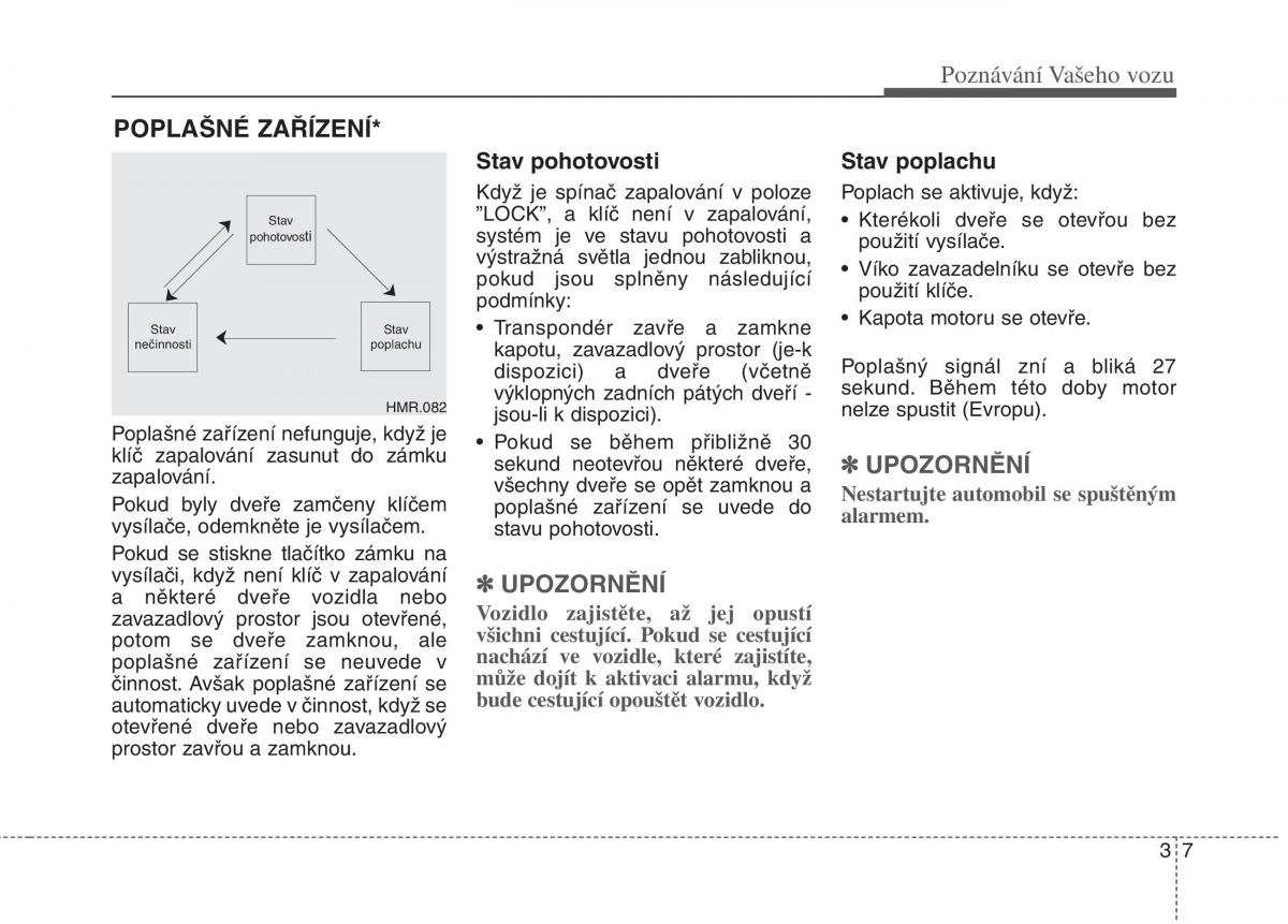 KIA Rio Pride DE navod k obsludze / page 17