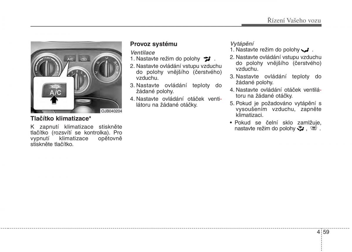 KIA Rio Pride DE navod k obsludze / page 184