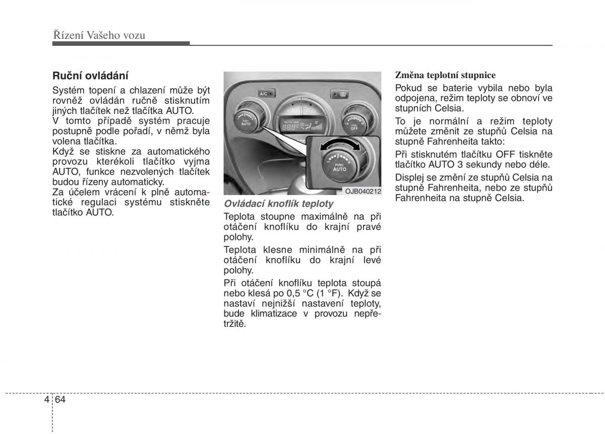 KIA Rio Pride DE navod k obsludze / page 189