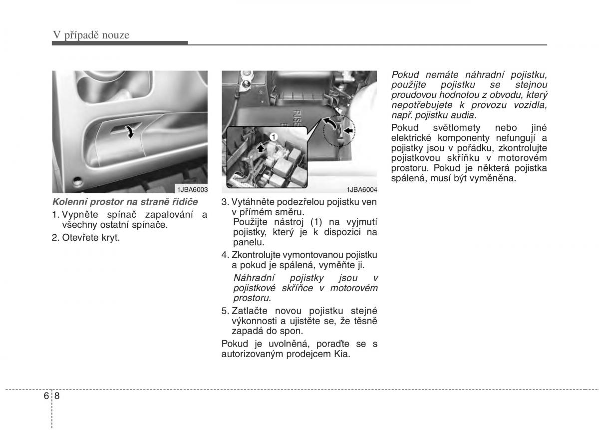 KIA Rio Pride DE navod k obsludze / page 232