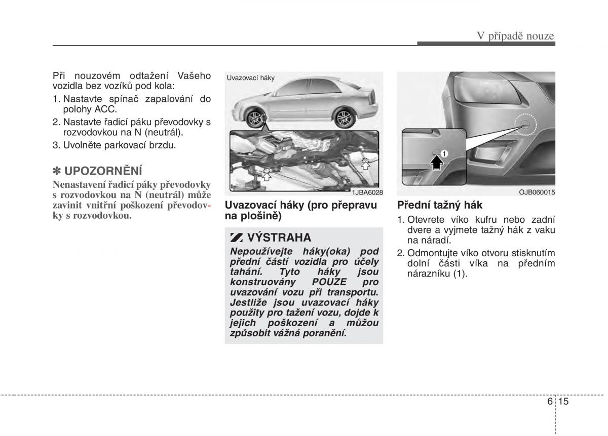 KIA Rio Pride DE navod k obsludze / page 239