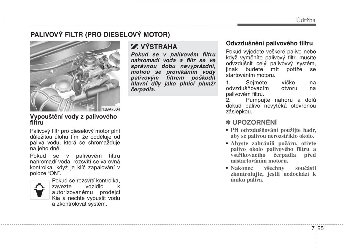 KIA Rio Pride DE navod k obsludze / page 274