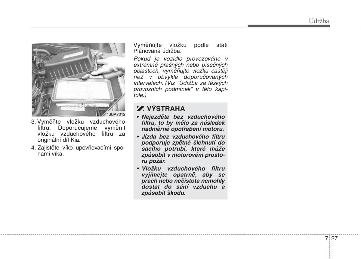 KIA Rio Pride DE navod k obsludze / page 276