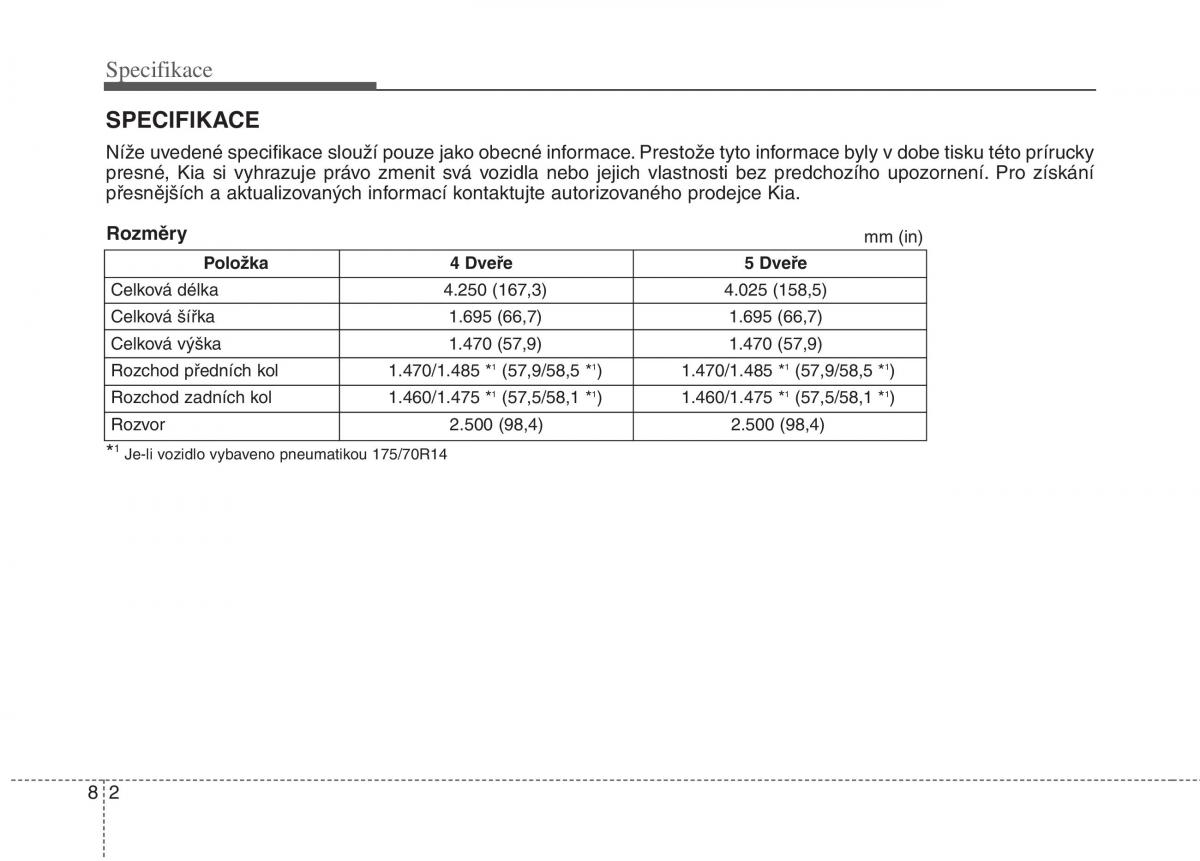 KIA Rio Pride DE navod k obsludze / page 307