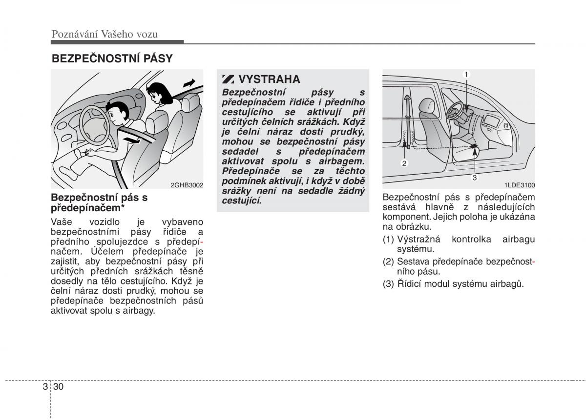 KIA Rio Pride DE navod k obsludze / page 40