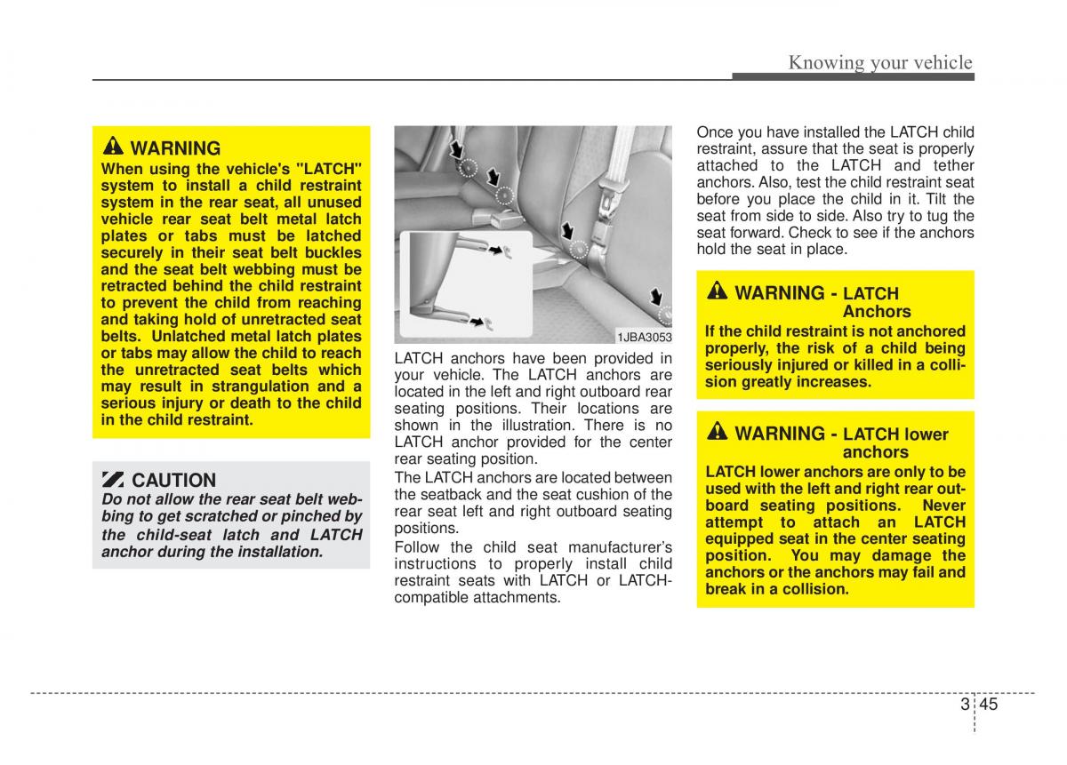 KIA Rio Pride DE owners manual / page 58