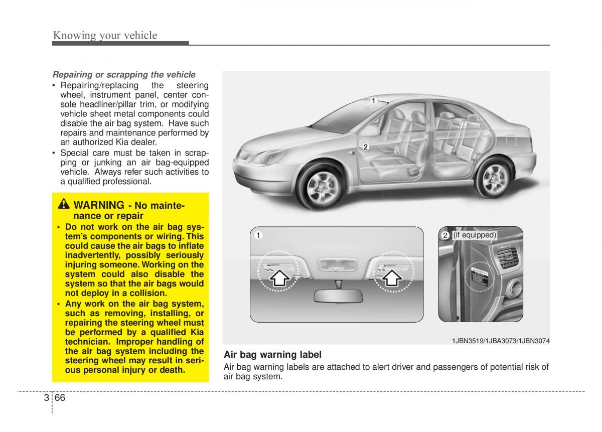 KIA Rio Pride DE owners manual / page 79