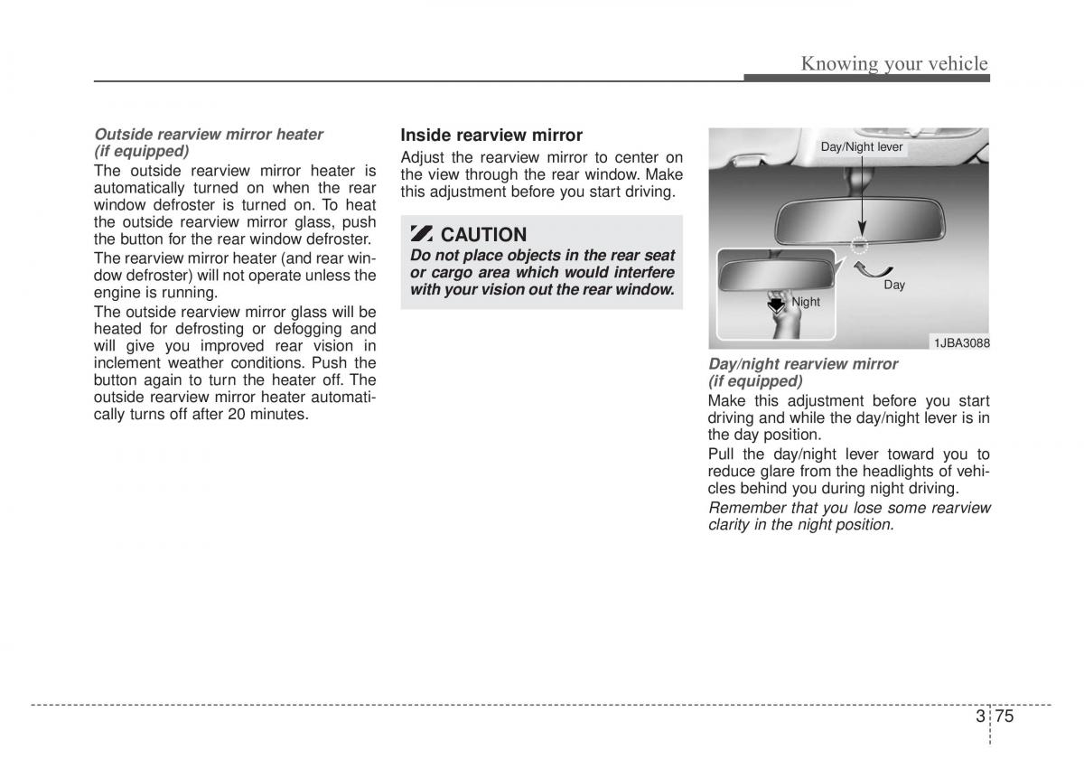 KIA Rio Pride DE owners manual / page 88