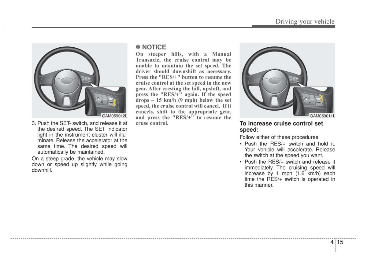 KIA Rio Pride DE owners manual / page 141