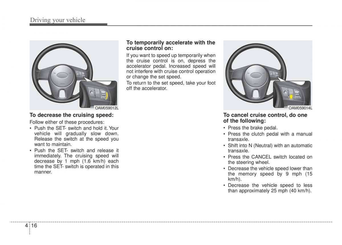 KIA Rio Pride DE owners manual / page 142