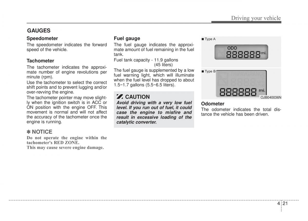 KIA Rio Pride DE owners manual / page 147