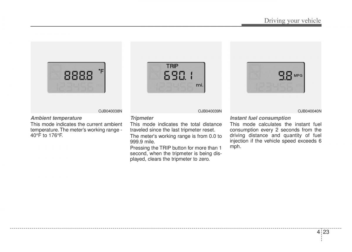 KIA Rio Pride DE owners manual / page 149