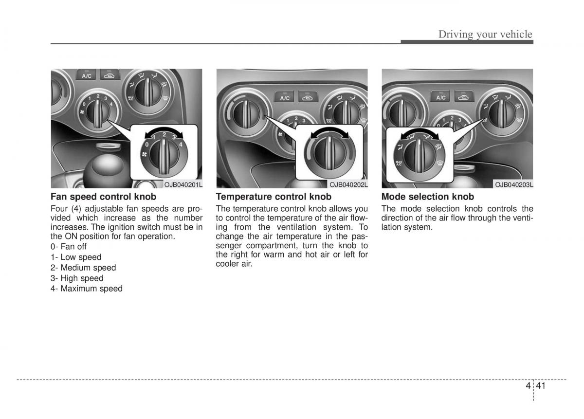 KIA Rio Pride DE owners manual / page 167