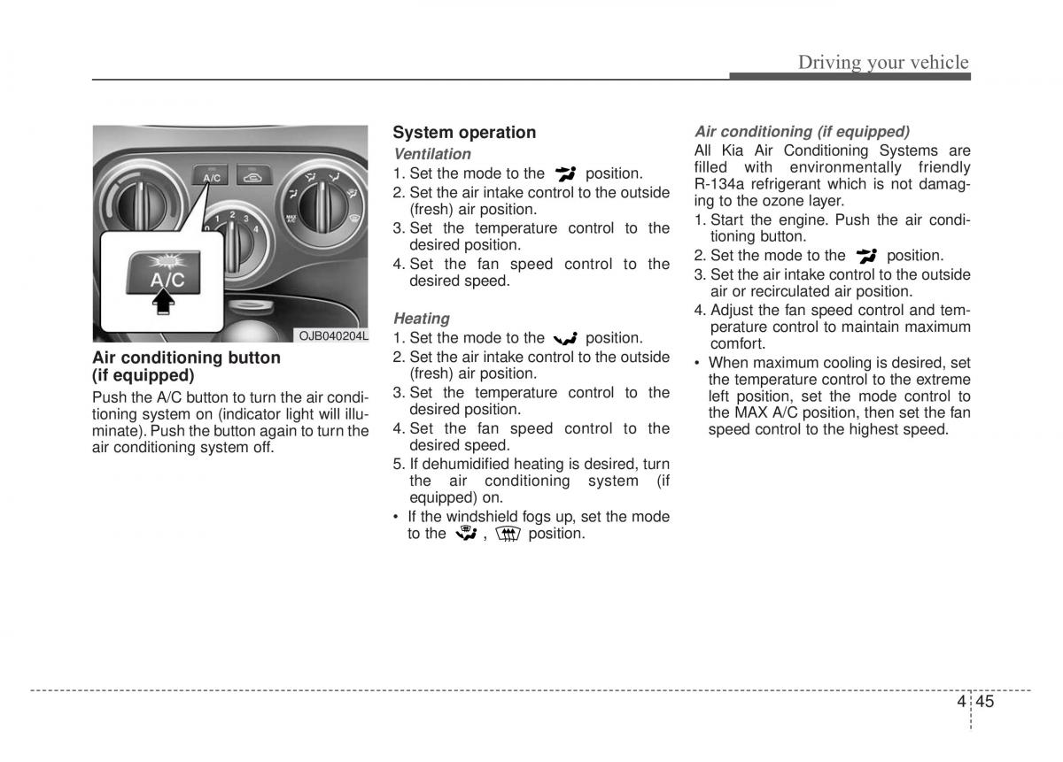 KIA Rio Pride DE owners manual / page 171