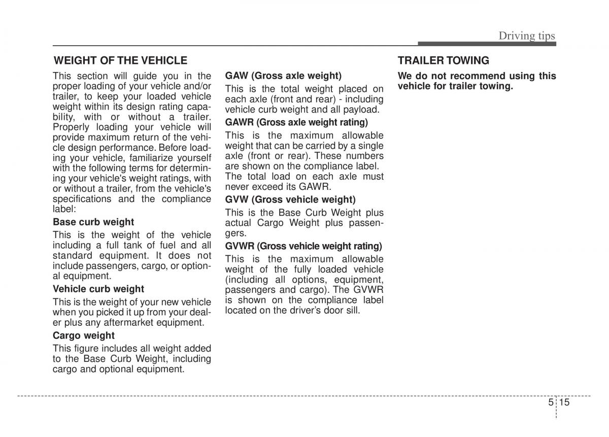 KIA Rio Pride DE owners manual / page 189