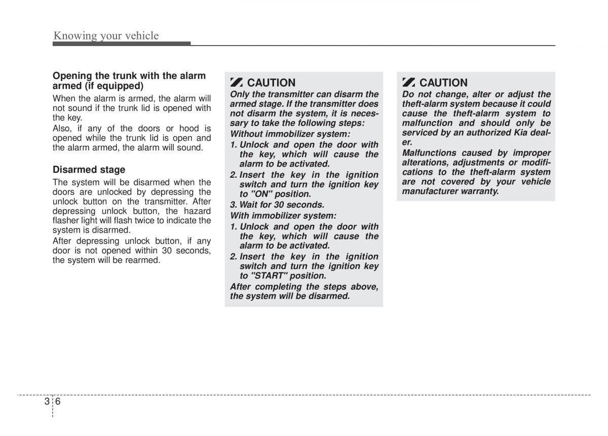 KIA Rio Pride DE owners manual / page 19