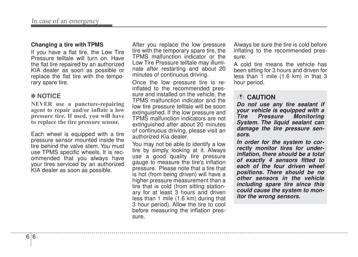 KIA Rio Pride DE owners manual / page 197