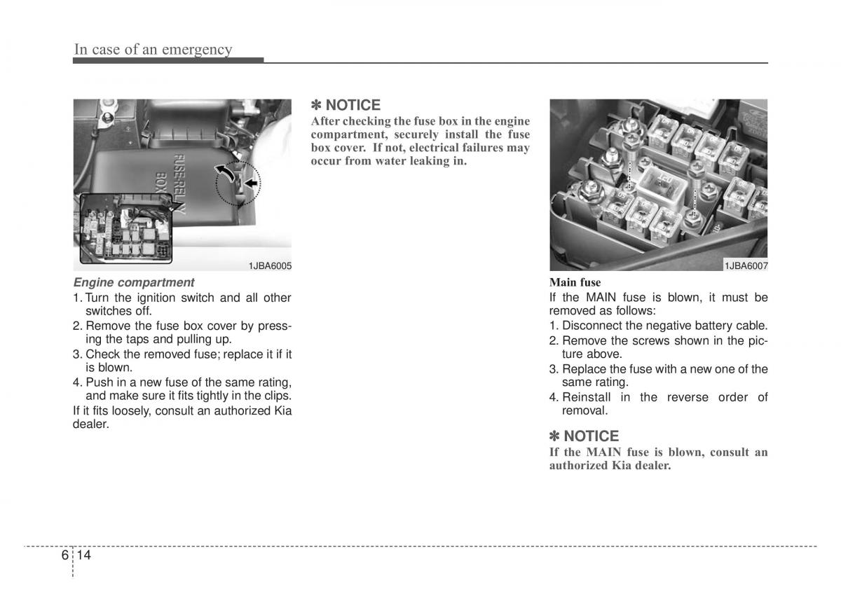 KIA Rio Pride DE owners manual / page 205